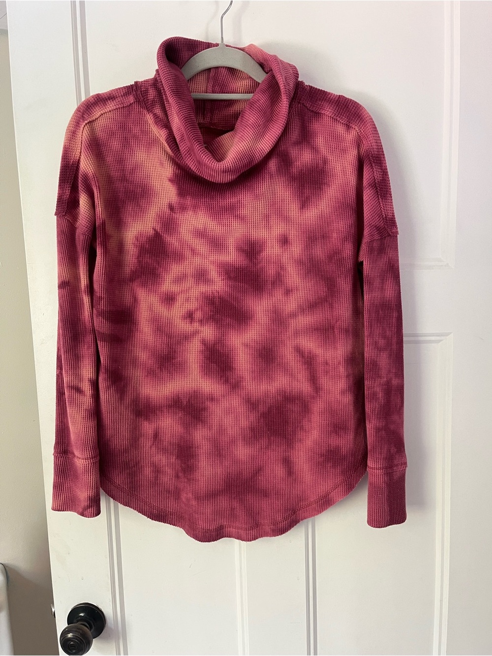 Maeve Anthropologie Tie-Dye Cowl Neck Sweater